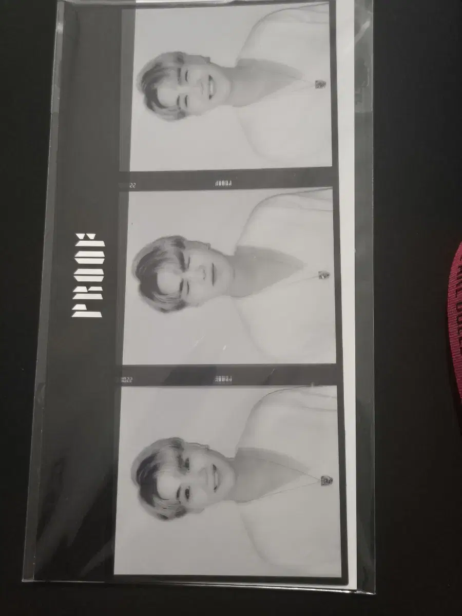 방탄 proof 프루프 위버스 특전 윤기 세컷포토